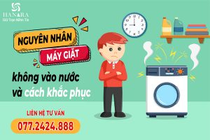 may giat khong vao nuoc